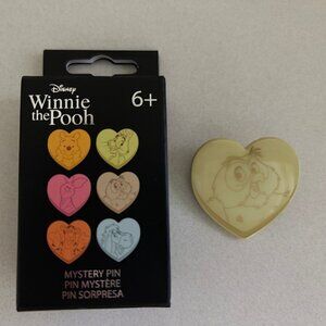 Winnie the Pooh Candy Heart Blind Box Mystery Enamel Pin